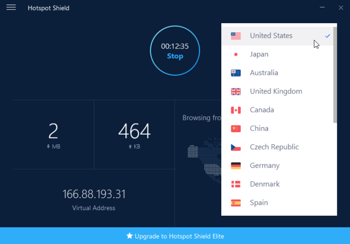 Hotspot Shield 8.7.1 VPN Elite Crack