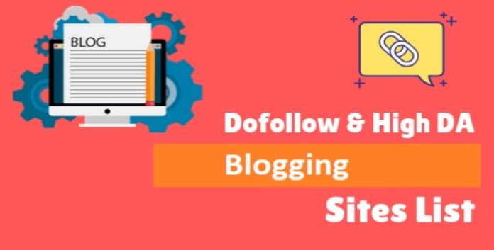 Blog Sites List to Start a Blog